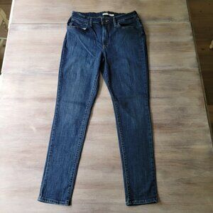 Levi's 721 High Rise Skinny Jeans Womens Size 31x30 Medium Wash Stretch Denim